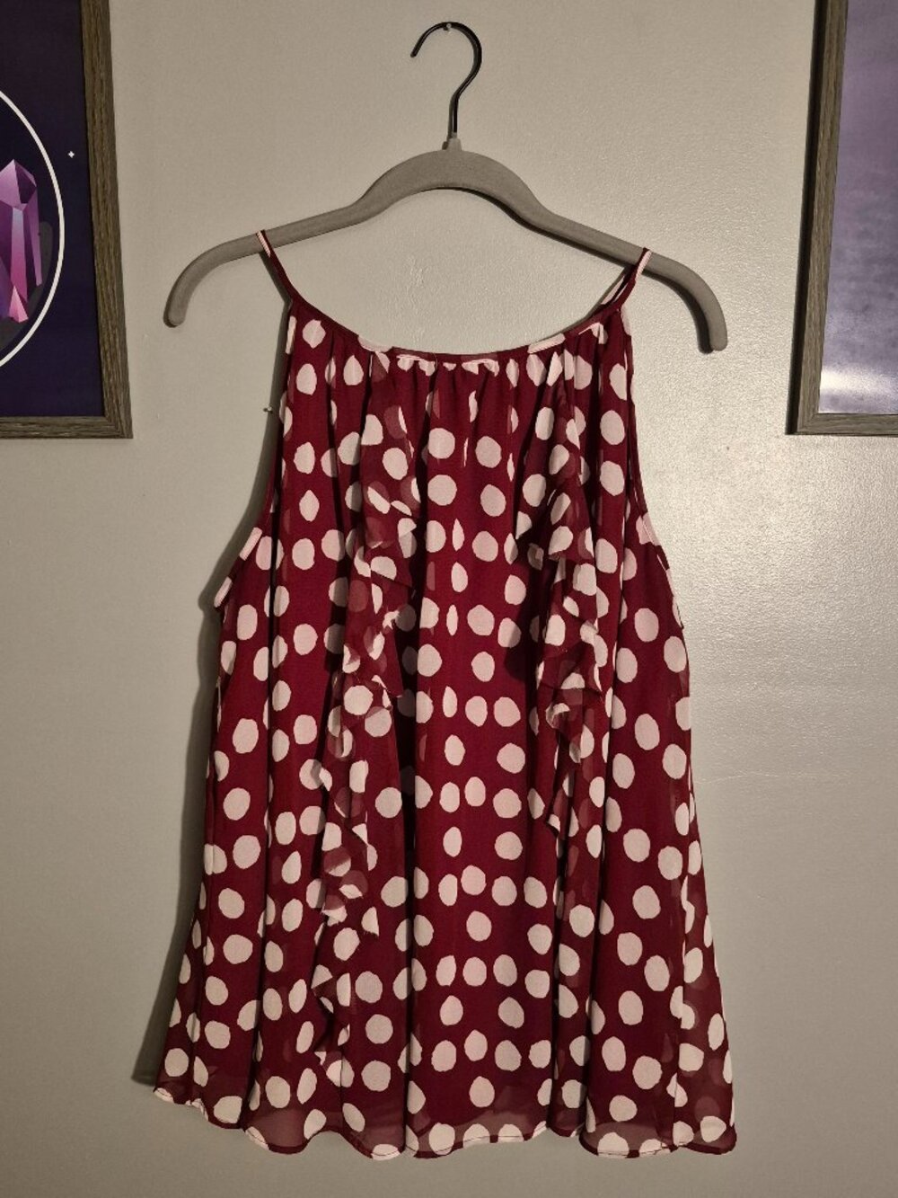 Polka Dot Halter Top